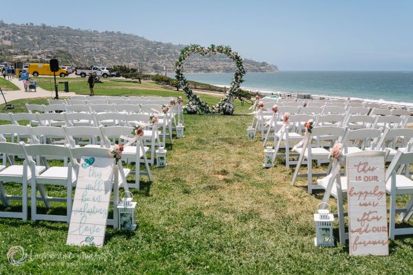 wedding ceremony in the south bay
